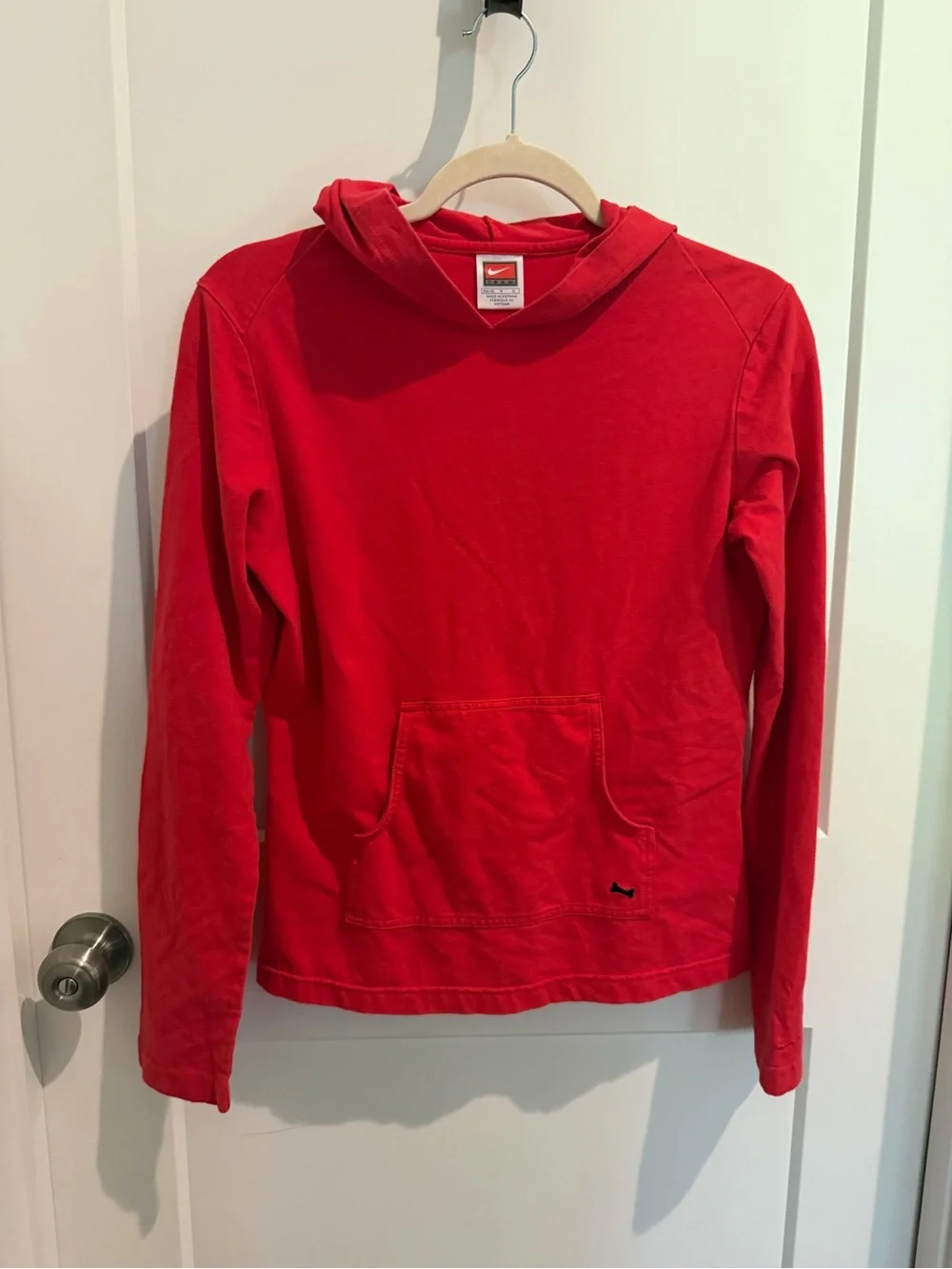 Nike Girl’s UGA Bulldogs Dawgs Georgia  Red Hooded Sweatshirt Pullover M (8-10)